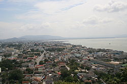 Blick auf die Stadt Songkhla