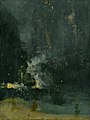 Nocturno en negro y oro, el cohete cayendo, de James McNeill Whistler, 1877.[109]​