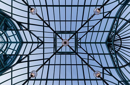 Roof above entrance to Victoria Conference Centre, Victoria, British Columbia, Canada