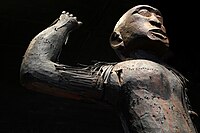 Statue of King Ghézo (art object number 26) at the Quai Branly Museum