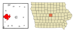 Location in the State of Iowa