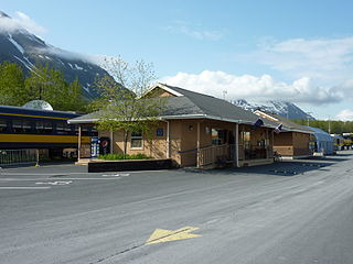 Seward railway station, Alaska, 2011