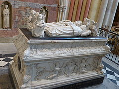 Sepulcro de los hijos de Carlos VIII (1506, Catedral de Tours).