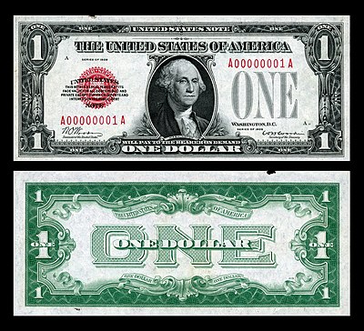 United States Note, series 1928