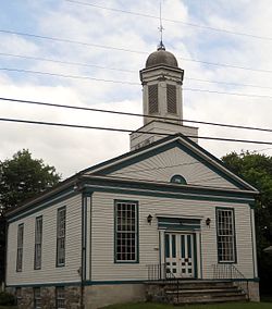 The Weybridge Town Hall on Quaker Village Road