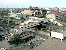 Overlook of JR Hokkaido Hassamu Station 20040912.jpg