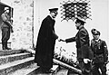 Image 32Poglavnik of the Independent State of Croatia, Ante Pavelić, shakes hands with Adolf Hitler in 1941. (from History of Croatia)