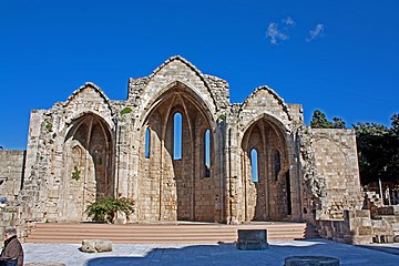 Rhodes, Church of the Virgin of the Burgh