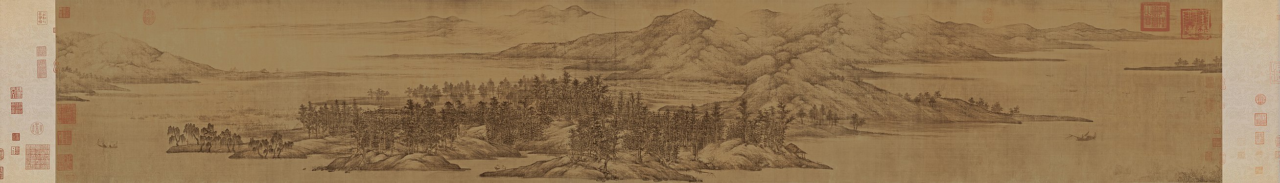 Vista estival de Jiangnan, Museo Provincial de Liaoning