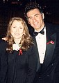 Faye Dunaway and Michael Richards at the 47th Emmy Awards Governor's Ball, September 11th, 1994, photo by Alan Light