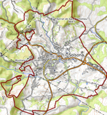 Carte topographique