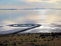 Obra de land art de Robert Smithson