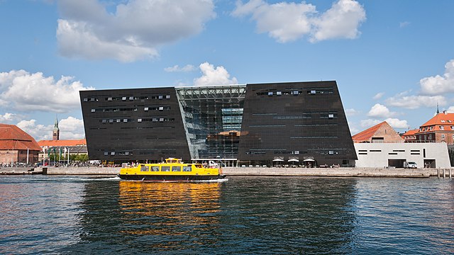 Den Sorte Diamant ("the black diamond") of the Royal Danish Library.