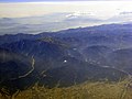 富山平野側から望む立山連峰