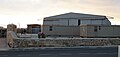 refugee camp at Hal Far: airplane hangar