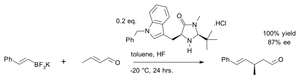 Asymmetric Vinyl Alkylation Lee 2007