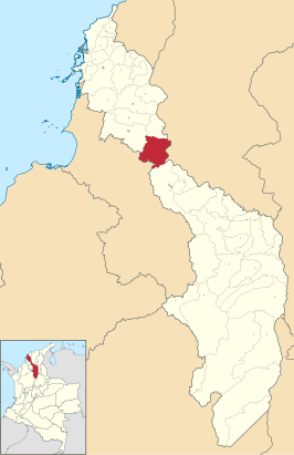 Locatie van Córdoba