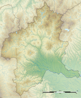 Voir sur la carte topographique de la préfecture de Gunma