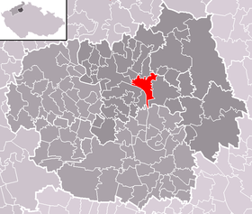 Localisation de Křešice