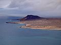 La Graciosa seen from Mirador Del Rio on Lanzarote