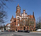 Das Rathaus in der Berkaer Straße