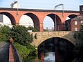 Le viaduc de Stockport dans la vallée de la Mersey