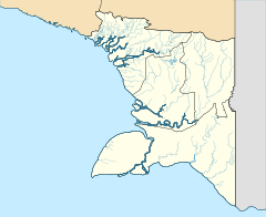 Mandobo River is located in South Papua