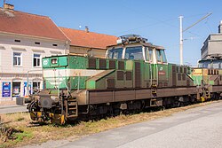 Lokomotiva 113.003 v Táboře