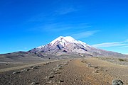 Chimborazo nær Riobamba i Ecuador