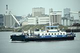 GVB Pont 8 op het Noordzeekanaal bij Velsen.