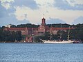 The Gorch Fock on the port of the Naval Academy at Mürwik (Marineschule Mürwik)