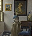 Johannes Vermeer, Une dame debout au virginal (1670-1672), National Gallery, Londres