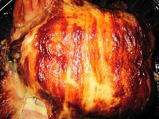 A Costco rotisserie chicken