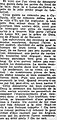 Extrait d'un article du journal L'Ouest-Éclair du 12 janvier 1930 relatant la découverte d'une épave d'un vaisseau du XVIIIe siècle sur la Lieue de Grève près de Lestrevet.