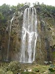 De grote waterval van Plitvice