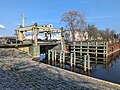 Hubbrücke über den Hafenkanal