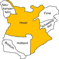 Hesel: situs