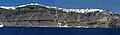 Panoramic view of Santorini's principal city, Fira