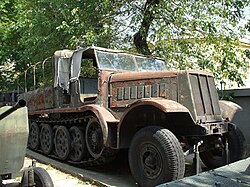 Sd.Kfz.9 в Національному військовому музеї Бухареста