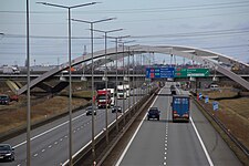 A2 motorway near the Poznań Zachód (Poznań West) junction