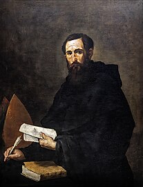 Saint Augustin, 1636, Musée Goya, Castres