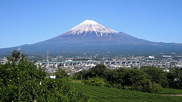 Mount Fuji seen from Fuji, Shizuoka