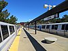 Two trains at Orinda station, 2018