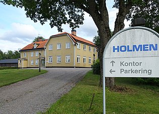 Holmens kontor i Länna.