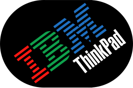 IBM ThinkPad logo askew badge.svg