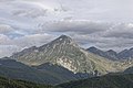 Monte Corvo visto dalla zona di Campotosto