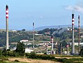 Vista dende Pastoriza do Polígono Industrial da Agrela-Bens