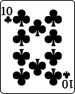 10 of clubs