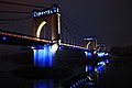 Pont de Langeais de nuit (octobre 2011)