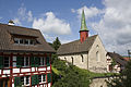 The church seen from top